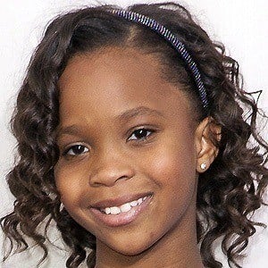 Quvenzhane Wallis at age 9