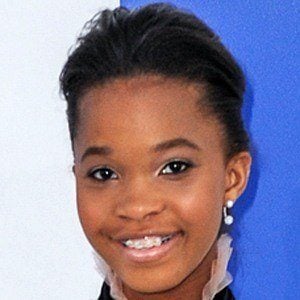 Quvenzhane Wallis at age 13