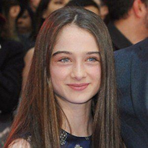 Raffey Cassidy at age 14