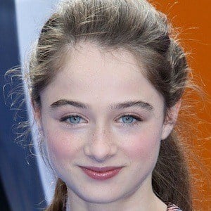 Raffey Cassidy at age 13