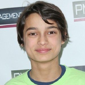 Rio Mangini at age 13