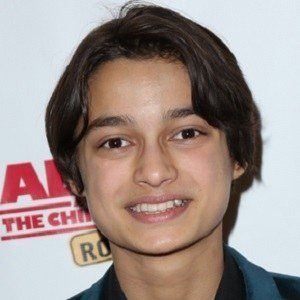 Rio Mangini at age 13