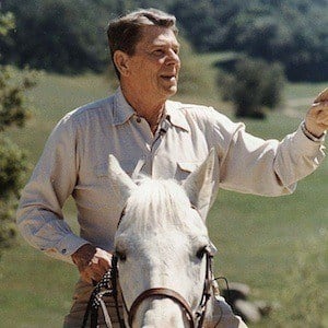 Ronald Reagan at age 75