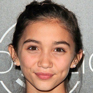 Rowan Blanchard at age 11