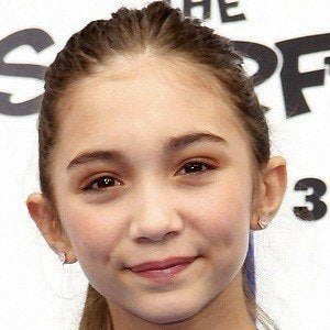 Rowan Blanchard at age 11