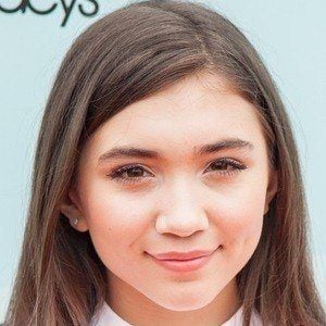 Rowan Blanchard at age 13