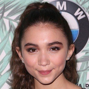 Rowan Blanchard at age 16