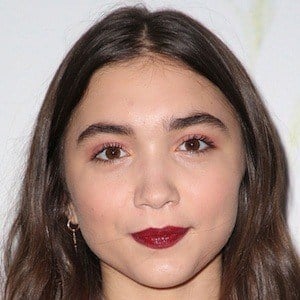 Rowan Blanchard at age 16