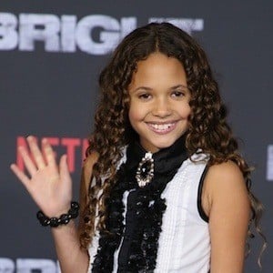 Scarlet Spencer at age 10