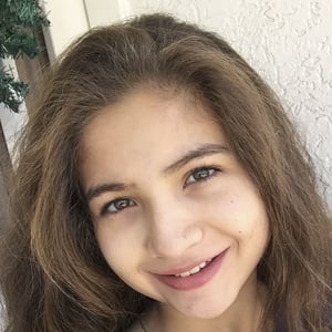 Shaira Peláez at age 13