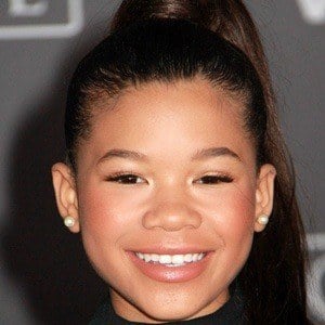 Storm Reid at age 13