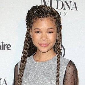 Storm Reid at age 14