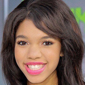 Teala Dunn at age 15