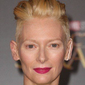 Tilda Swinton at age 55