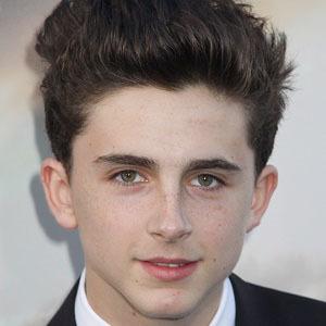 Timothée Chalamet at age 18