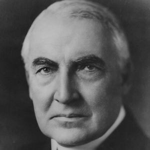 Warren G. Harding Headshot 4 of 4