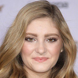 Willow Shields at age 15