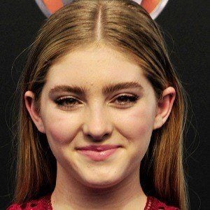 Willow Shields at age 14