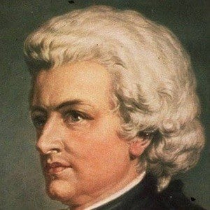 Wolfgang Amadeus Mozart Headshot 4 of 10