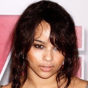 Zoë Kravitz at age 20