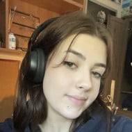 Card opening girl