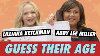 Abby Lee Miller vs. Lilliana Ketchman - Guess Their Age