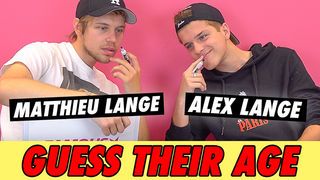 Alex & Matthieu Lange - Guess Their Age