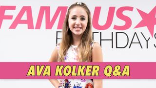Ava Kolker Q&A (2019)
