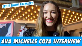 Ava Michelle Cota Interview - Let It Snow Premiere