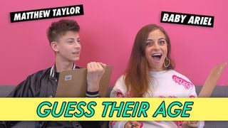 Baby Ariel vs. Matthew Taylor - Guess Their Age