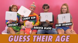Candy Ken, Jostasy, Dakota Olave & Demi Skinner - Guess Their Age