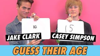 Casey Simpson vs. Jake Clark - Guess Their Age