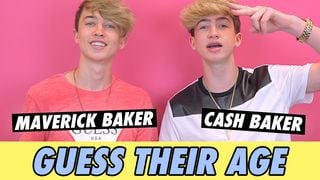 Cash and Maverick Baker - Guess Their Age