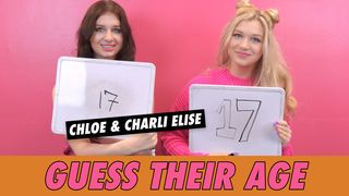 Chloe vs. Charli Elise - Guess Their Age