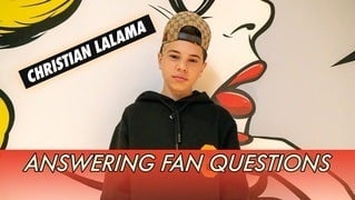 Christian Lalama: Answers Fan Questions