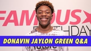 Donavin Jaylon Green Q&A
