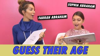 Farrah vs. Sophia Abraham - Guess Their Age