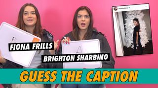 Fiona Frills vs. Brighton Sharbino - Guess The Caption
