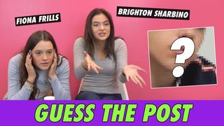 Fiona Frills vs. Brighton Sharbino - Guess The Post