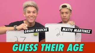 Grant Knoche vs. Matte Martinez - Guess Their Age