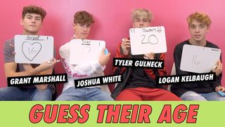 Grant Marshall, Joshua White, Logan Kelbaugh & Tyler Gulneck - Guess Their Age
