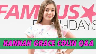 Hannah Grace Colin Q&A (2019)