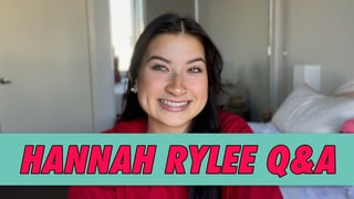 Hannah Rylee Q&A