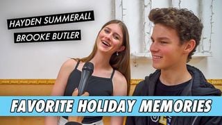 Hayden and Brooke - Favorite Holiday Memories