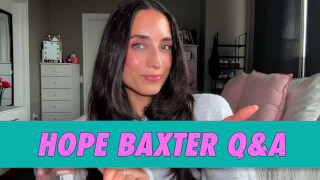 Hope Baxter Q&A