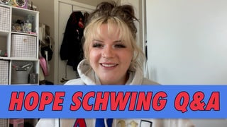 Hope Schwing Q&A
