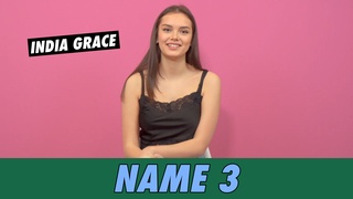 India Grace - Name 3
