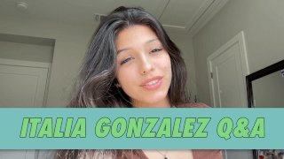 Italia Gonzalez Q&A