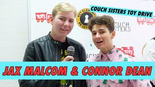 Jax Malcom & Connor Dean Interview ll Couch Sisters Toy Drive