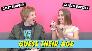 Jayden Bartels vs. Casey Simpson - Guess Their Age